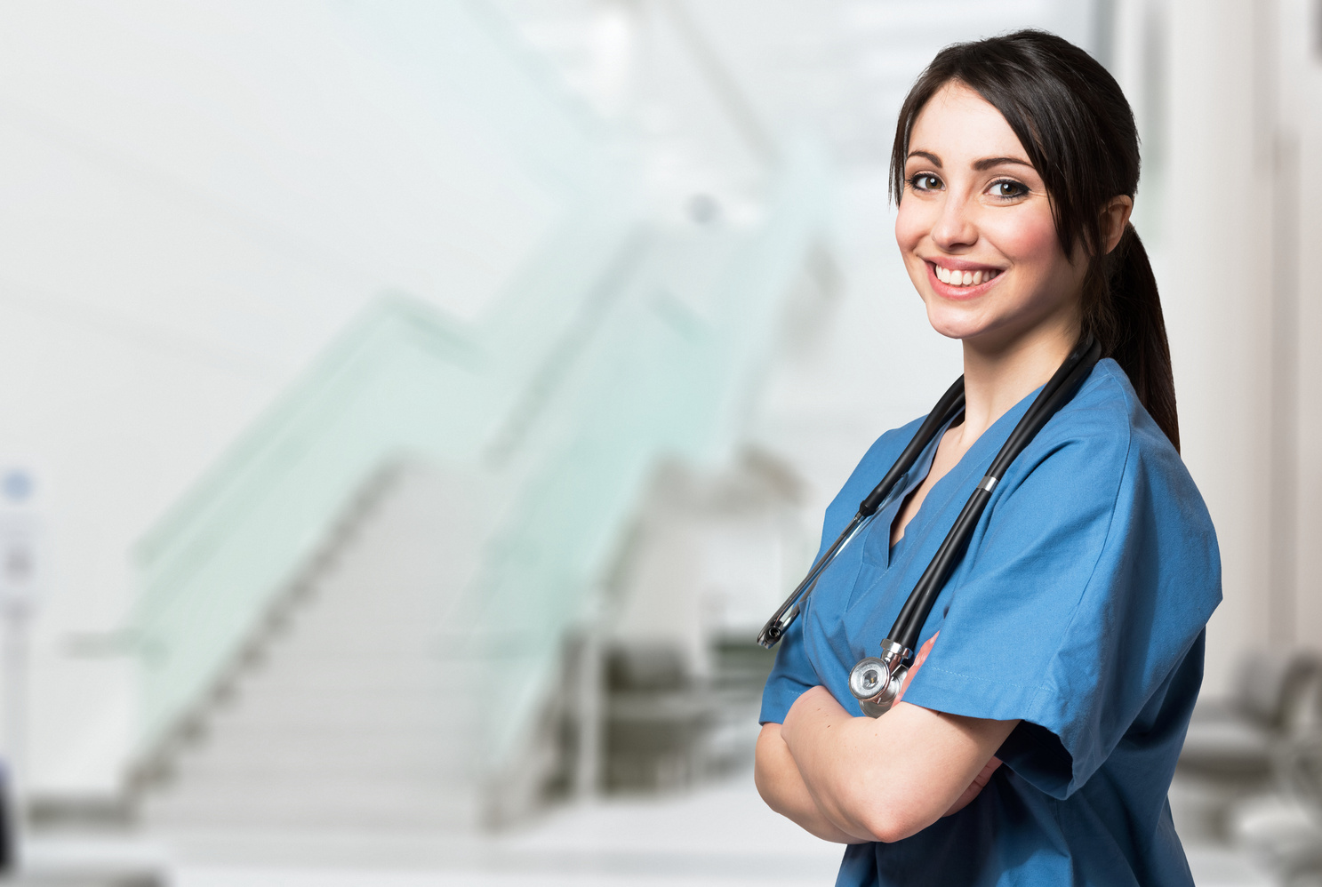 Smiling Nurse Portrait